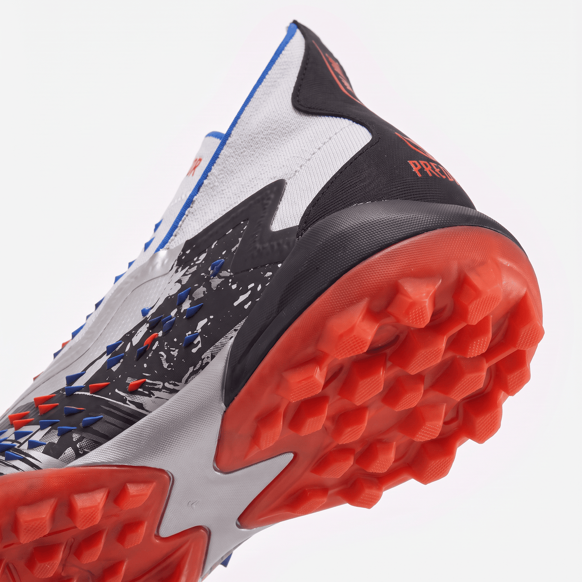 Predator Freak+ TF Silver Metallic / Core Black / Team Solar Orange / Royal Blue - Elite Boots