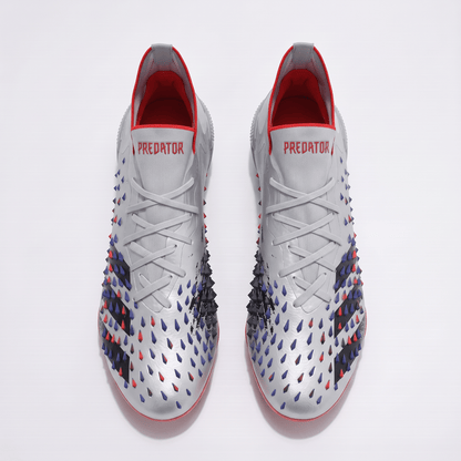 Predator Freak.1 FG Silver Metallic / Core Black / Team Solar Orange - Elite Boots