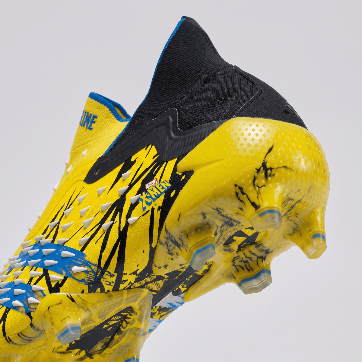 Predator Freak+ FG Yellow / Core Black / Silver Metallic / Bright Blue - Elite Boots