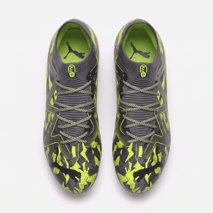 Future 7 Ultimate FG/AG Strong Gray / Cool Dark Gray / Electric Lime - Elite Boots
