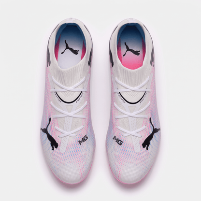 Future 7 Ultimate FG/AG White / Black / Pink Delight / Spring Lavender - Elite Boots