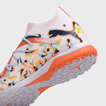 Future 7 Match TT White / Tropic / Turquoise Surf / Hot Heat - Elite Boots