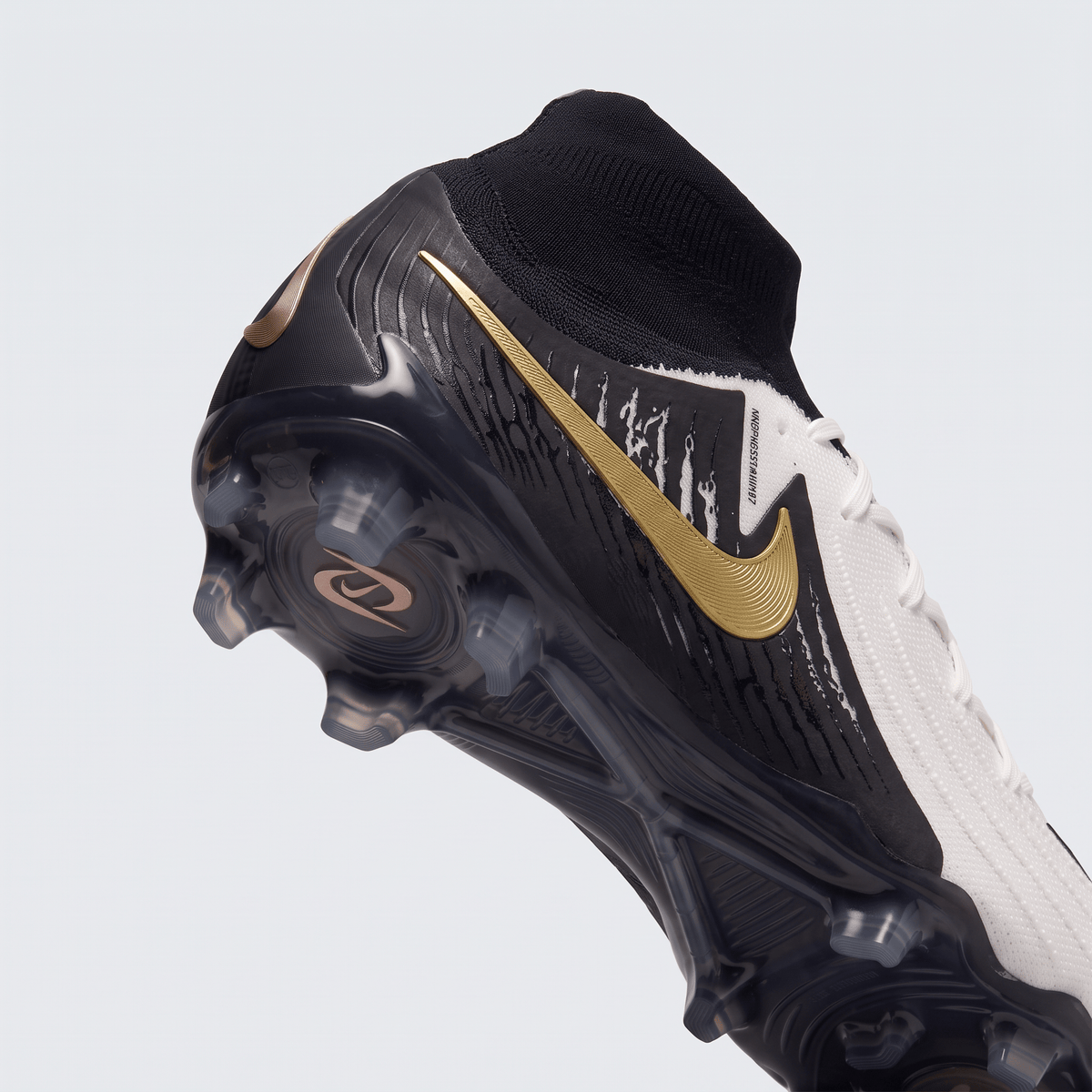 Phantom GX 2 TF White / Black / Metallic Gold Coin - Elite Boots