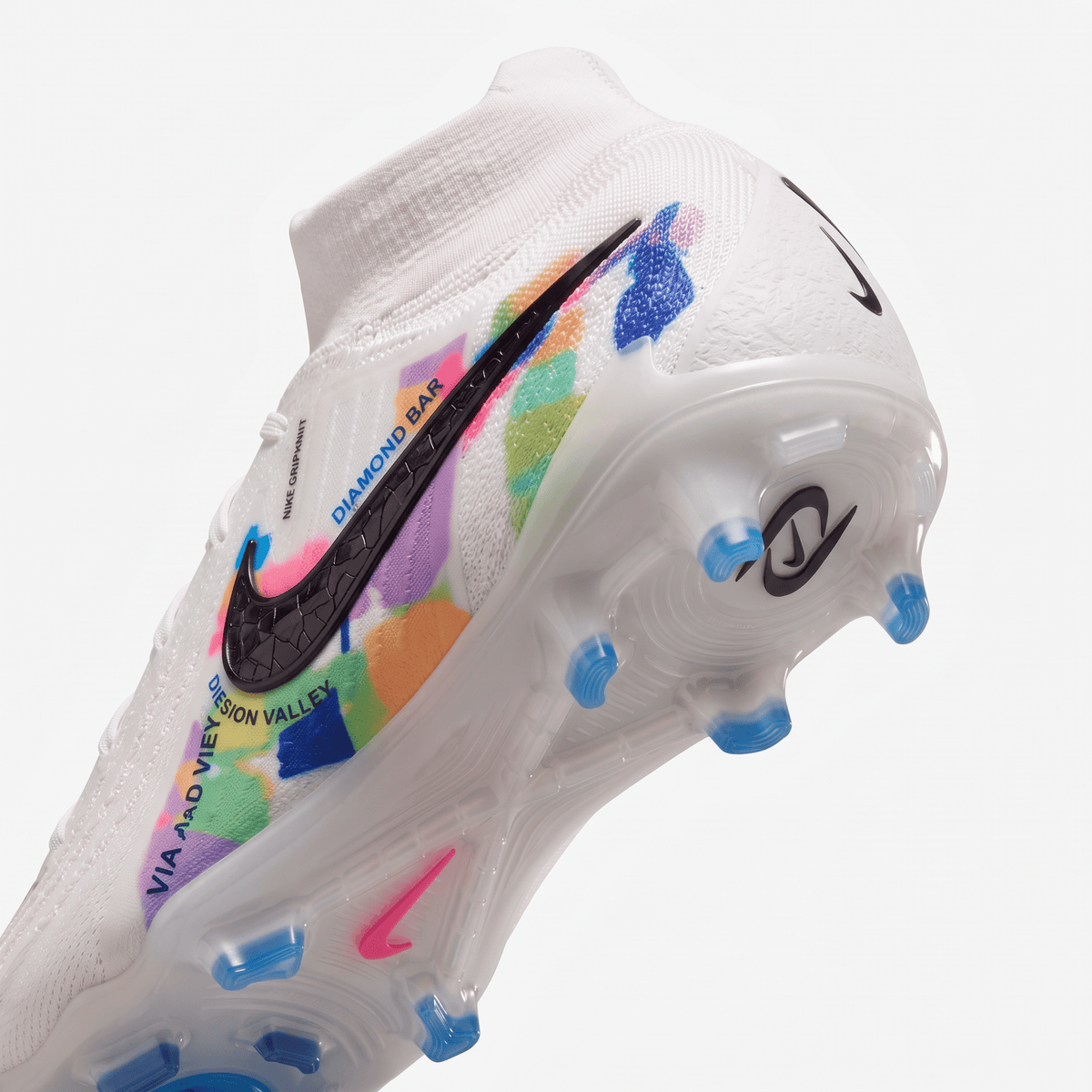 Phantom Luna 2 FG White / Pink Blast / Hyper Royal - Elite Boots