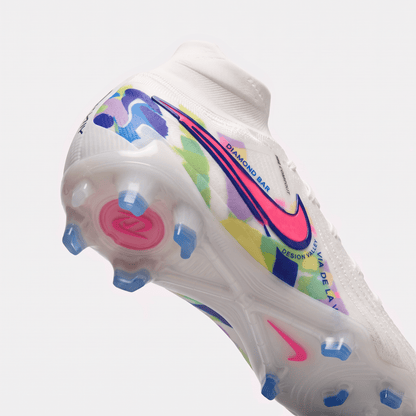 Phantom Luna 2 FG White / Pink Blast / Hyper Royal - Elite Boots
