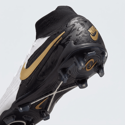 Phantom GX 2 TF White / Black / Metallic Gold Coin - Elite Boots