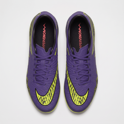 Hypervenom Phinish FG Hyper Grape / Black / Volt - Elite Boots