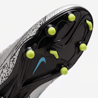 Hypervenom Phinish FG White / Black / Volt - Elite Boots
