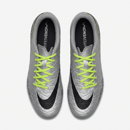 Hypervenom Phinish FG White / Black / Volt - Elite Boots