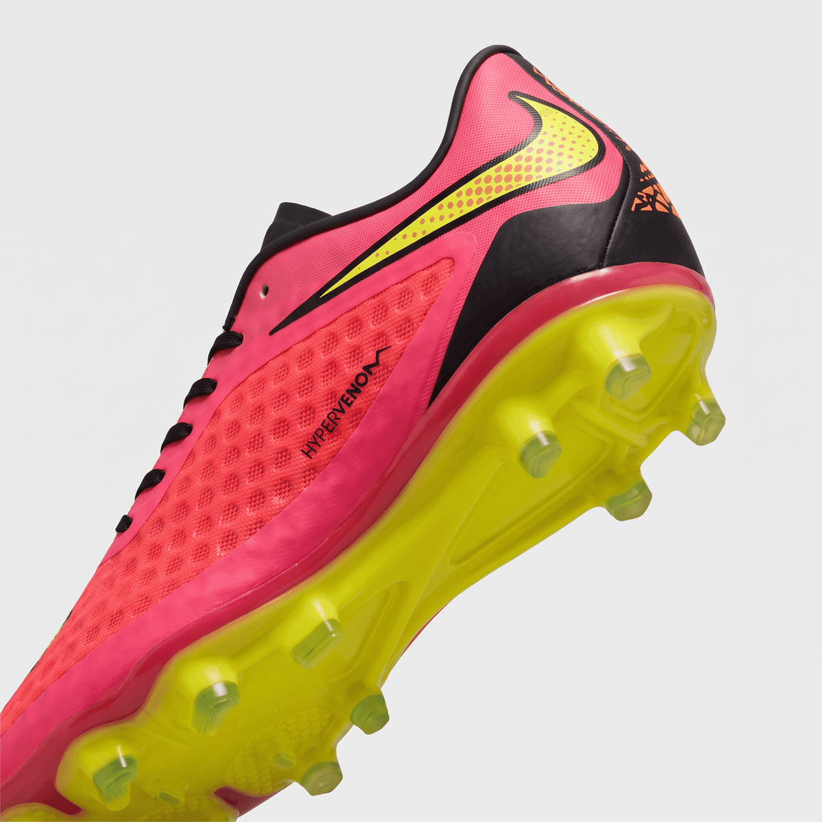 Hypervenom Phantom I FG White / Black / Volt - Elite Boots