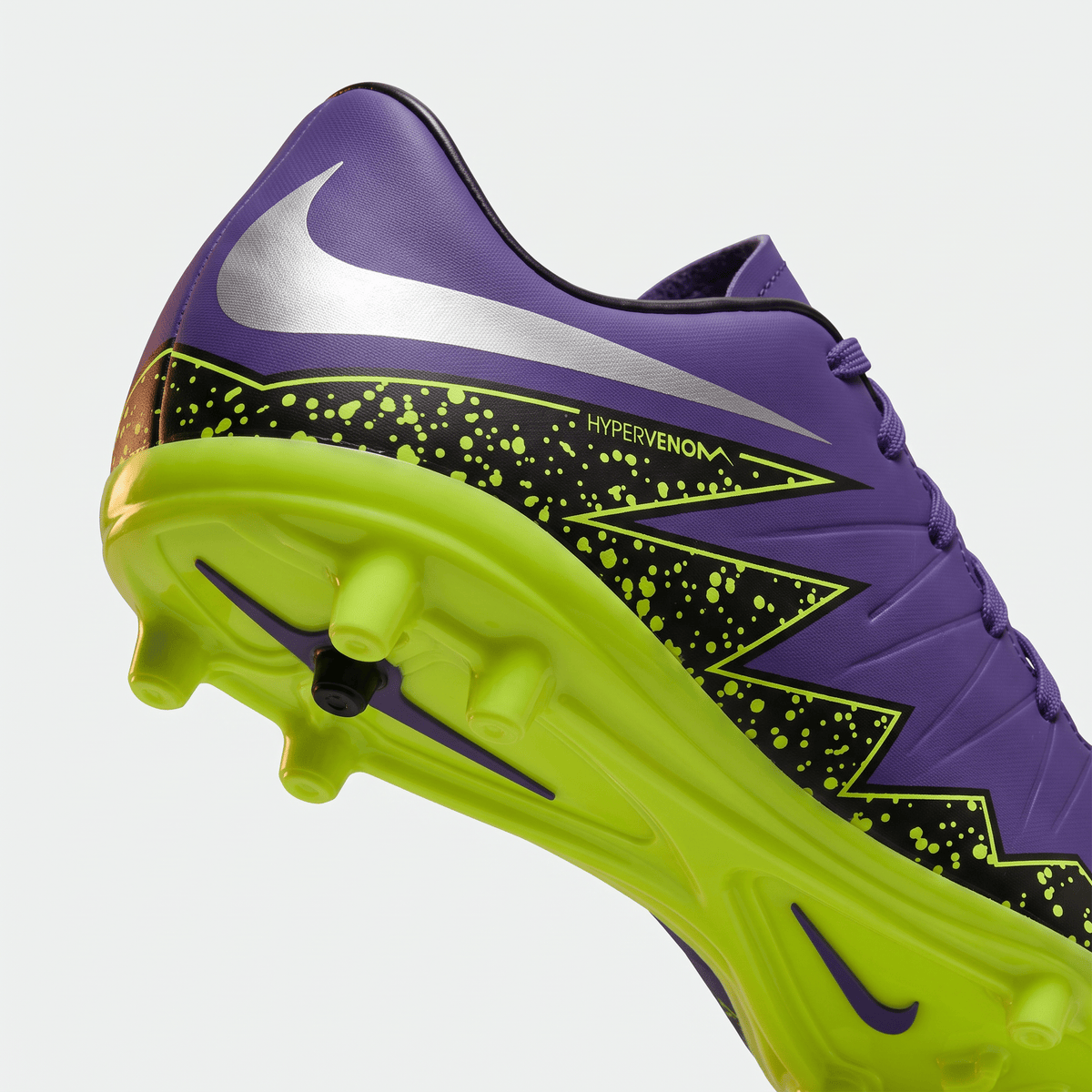 Hypervenom Phinish FG Hyper Grape / Black / Volt - Elite Boots