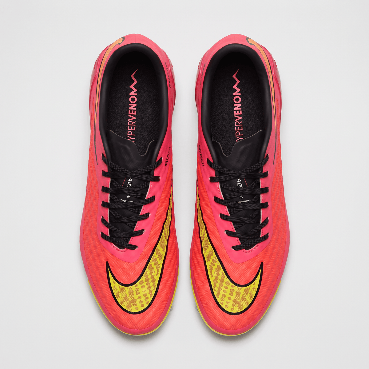 Hypervenom Phantom I FG White / Black / Volt - Elite Boots