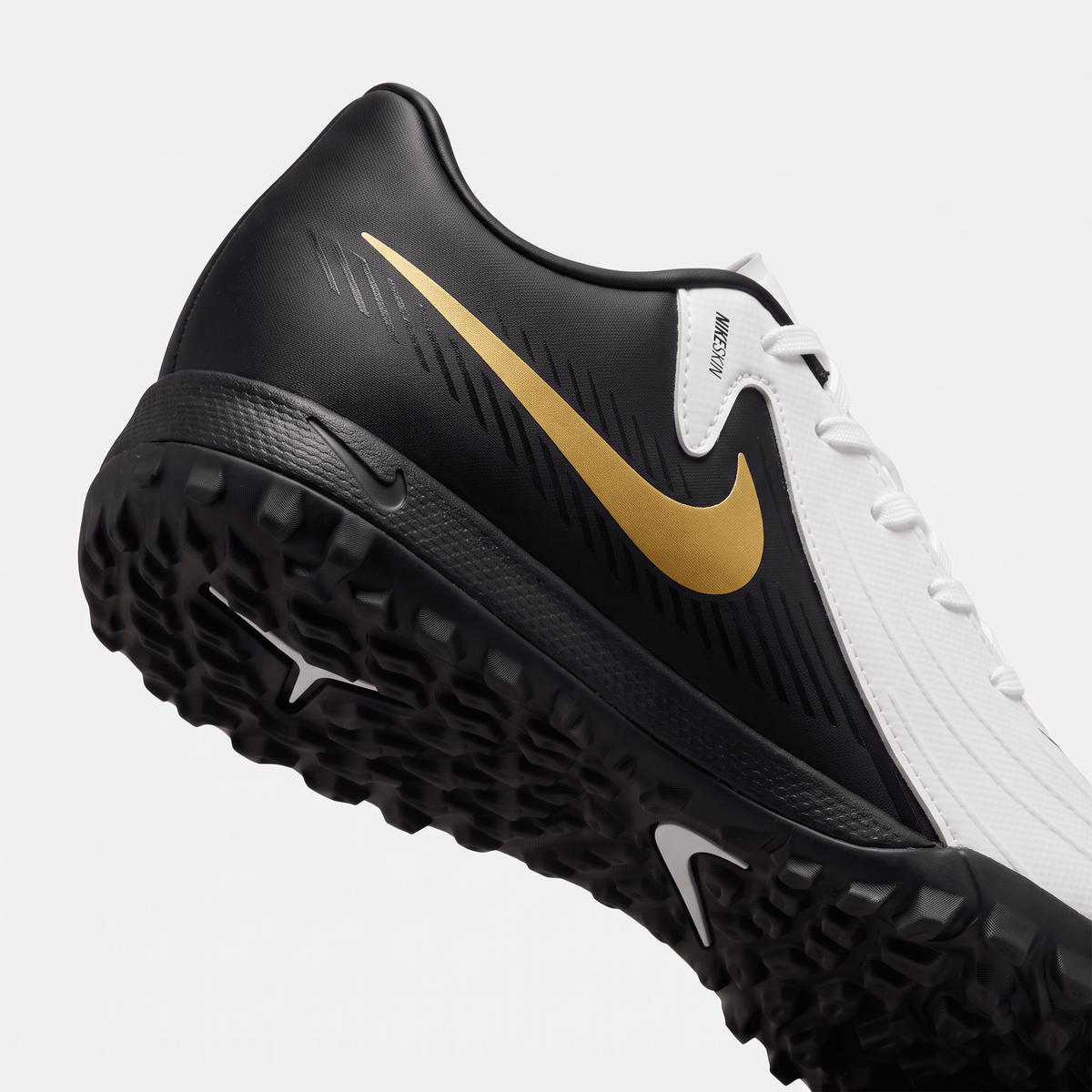 Phantom GX 2 Academy TF White / Black / Metallic Gold Coin - Elite Boots