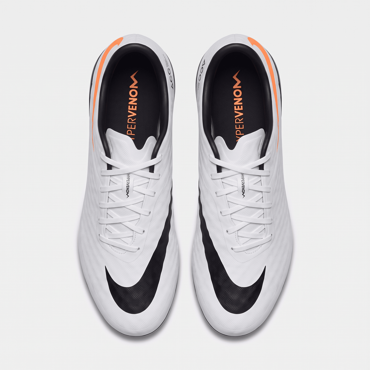 Hypervenom Phantom FG White / Black / Total Crimson - Elite Boots