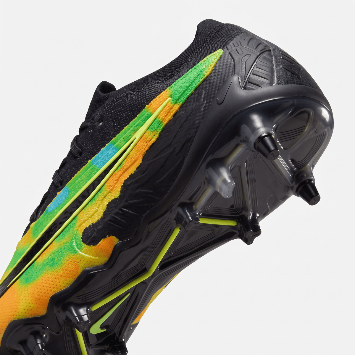 Phantom GX FG Black / Volt / Orange / Green / Pink - Elite Boots