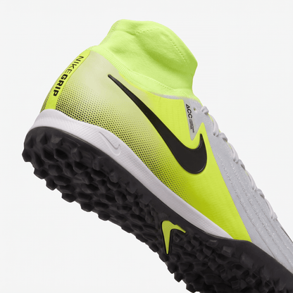 Phantom Luna II Academy TF Metallic Silver / Volt / Black - Elite Boots