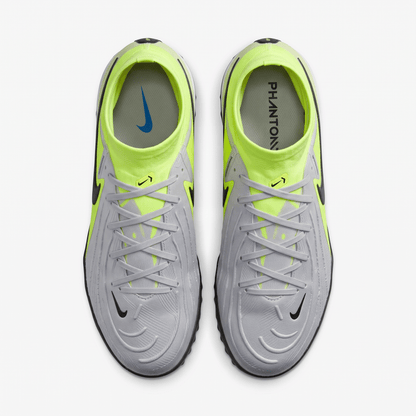 Phantom Luna II Academy TF Metallic Silver / Volt / Black - Elite Boots