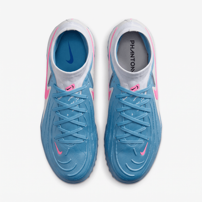 Phantom Luna II Academy TF Blue Void / Metallic Silver / Barely Green - Elite Boots