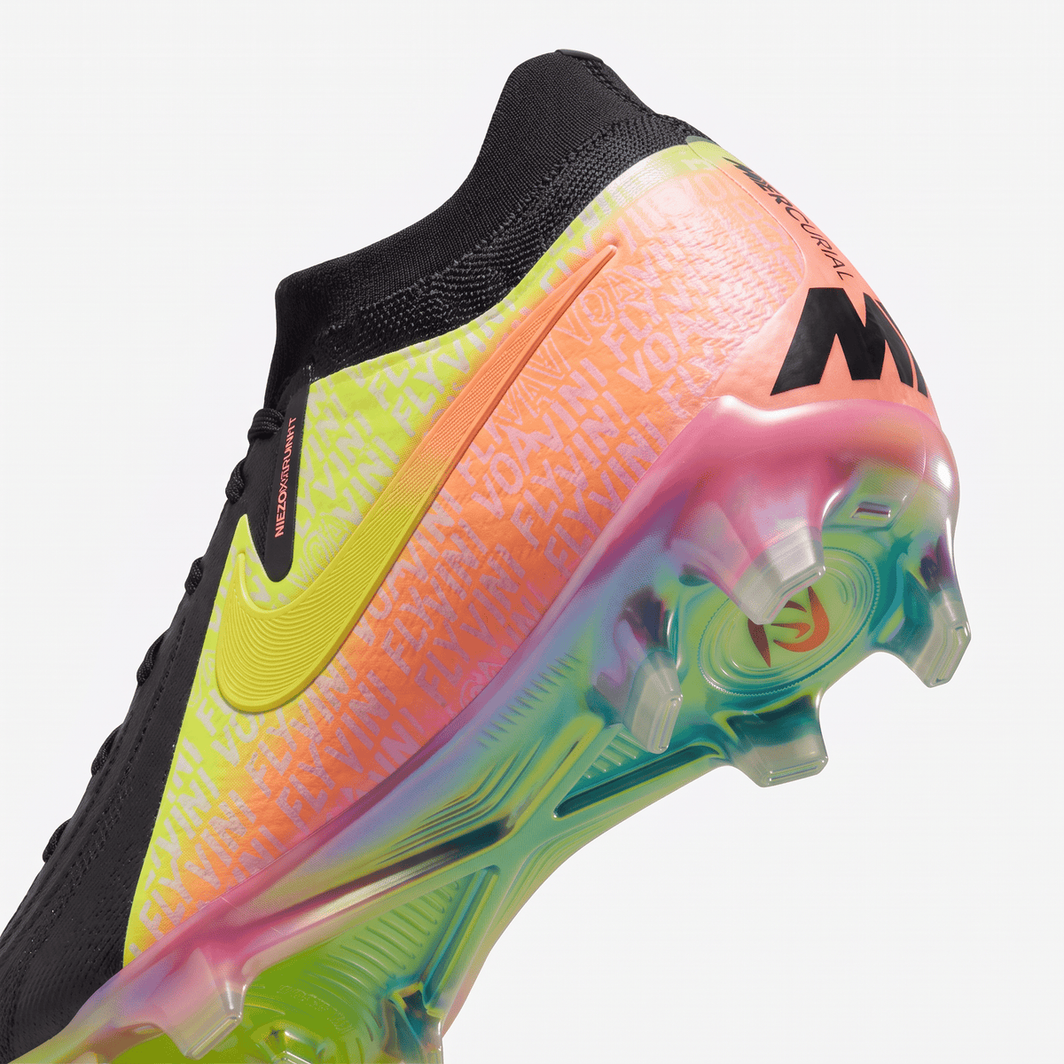 Air Zoom Mercurial Vapor 16 FG Black / Dynamic Yellow / Green Spark / Soar - Elite Boots