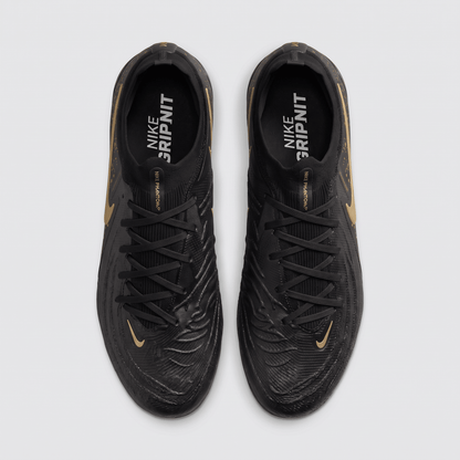 Phantom GX 2 FG Black / Metallic Gold Coin / White - Elite Boots