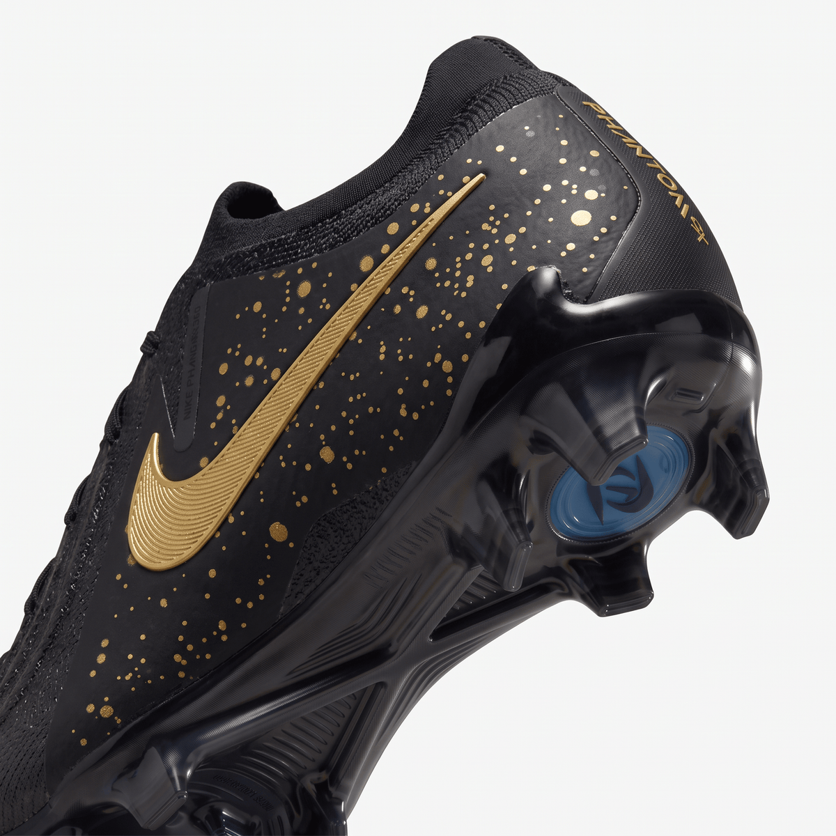 Phantom GX 2 FG Black / Metallic Gold Coin / White - Elite Boots