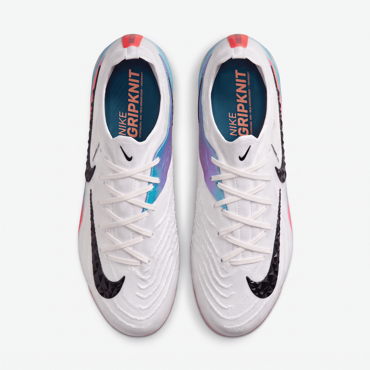 Phantom GX 2 LV8 FG White / Black / Hyper Orange / Blue Fury - Elite Boots