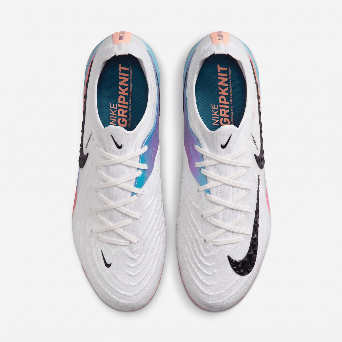 Phantom GX 2 FG White / Black / Blue Fury / Hyper Orange - Elite Boots