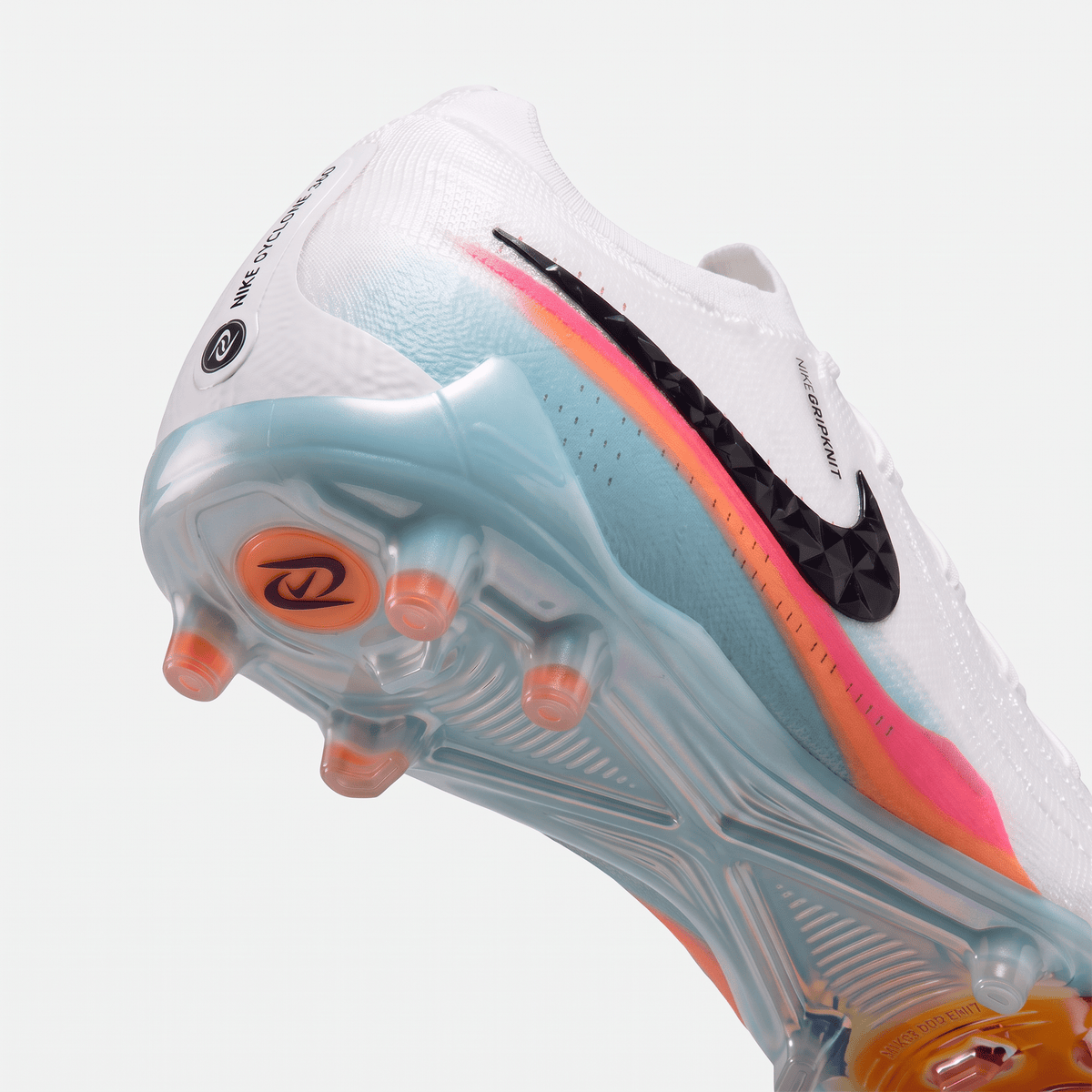 Phantom GX 2 LV8 FG White / Black / Hyper Orange / Blue Fury - Elite Boots