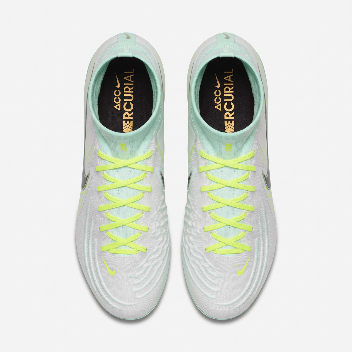Phantom Luna II FG Metallic Silver / Black / Volt - Elite Boots