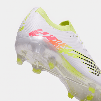 Furon V8 FG White / Energy Red / Hi-Lite Yellow / Black - Elite Boots