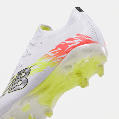 Furon V8 FG White / Energy Red / Hi-Lite Yellow / Black - Elite Boots