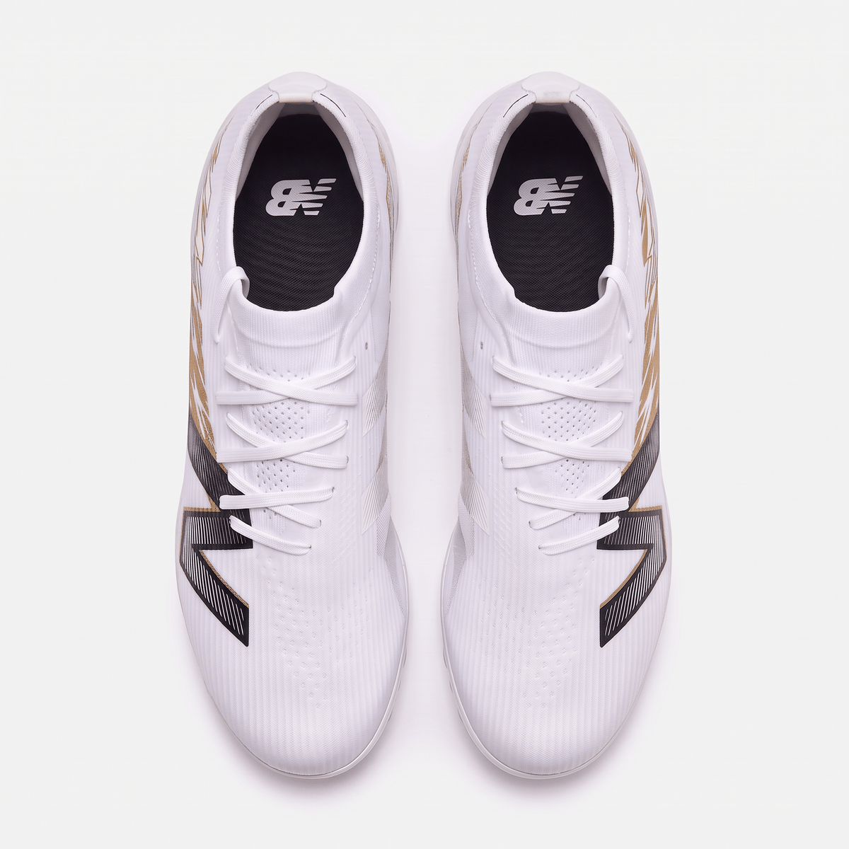 Furon V8 TF White / Metallic Gold / Metallic Silver / Black - Elite Boots