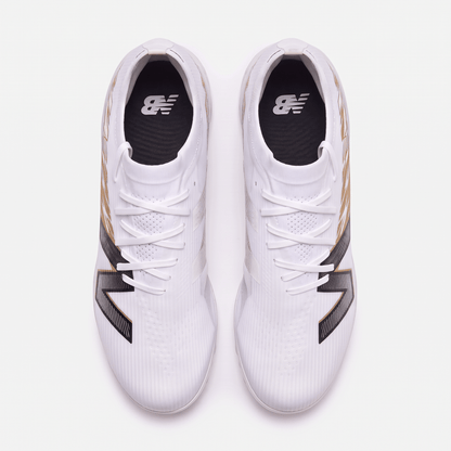 Furon V8 TF White / Metallic Gold / Metallic Silver / Black - Elite Boots