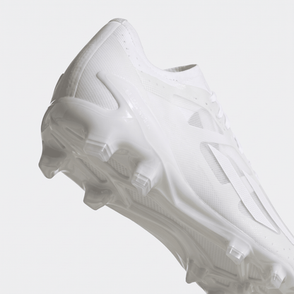 X Crazyfast FG Footwear White / Footwear White / Core Black - Elite Boots