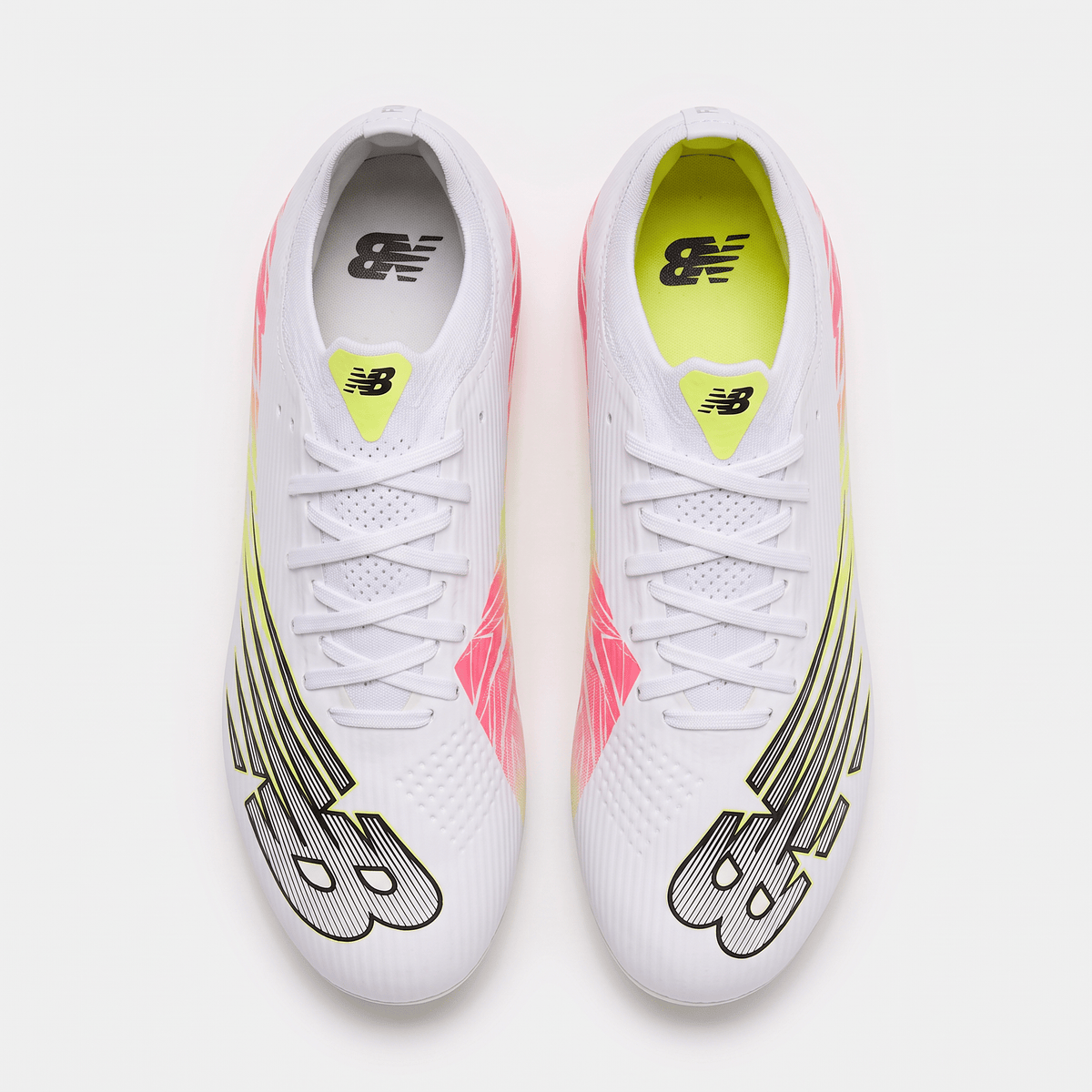 Furon V8 FG White / Energy Red / Hi-Lite Yellow / Black - Elite Boots