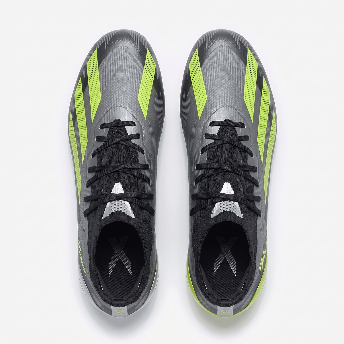 X Crazyfast FG Core Black / Charcoal / Team Solar Yellow - Elite Boots