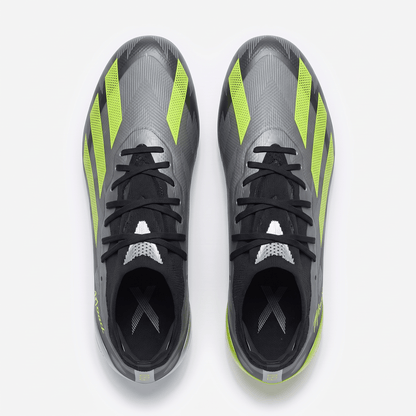 X Crazyfast FG Core Black / Charcoal / Team Solar Yellow - Elite Boots
