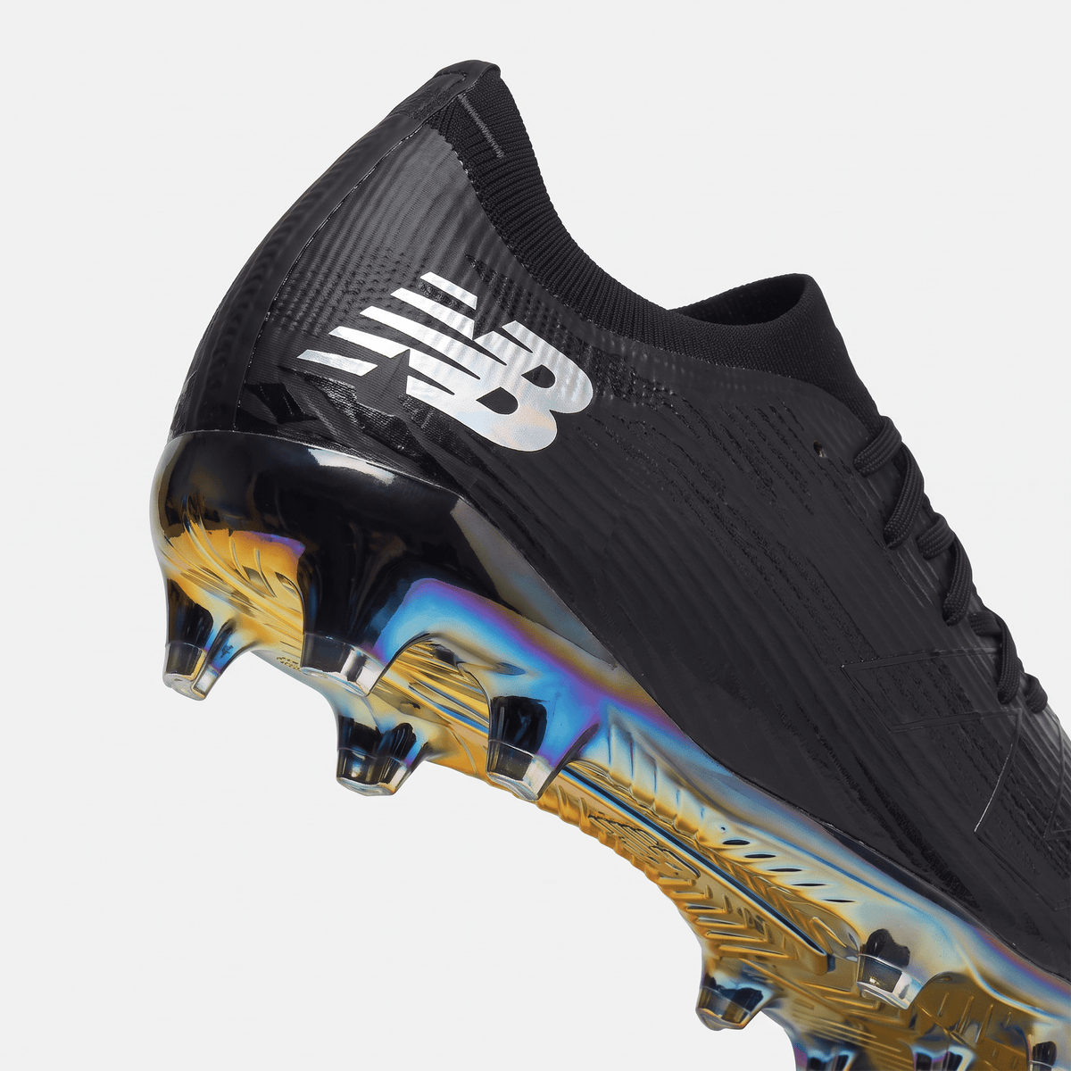 Furon V8 FG Black / Gold / Iridescent - Elite Boots