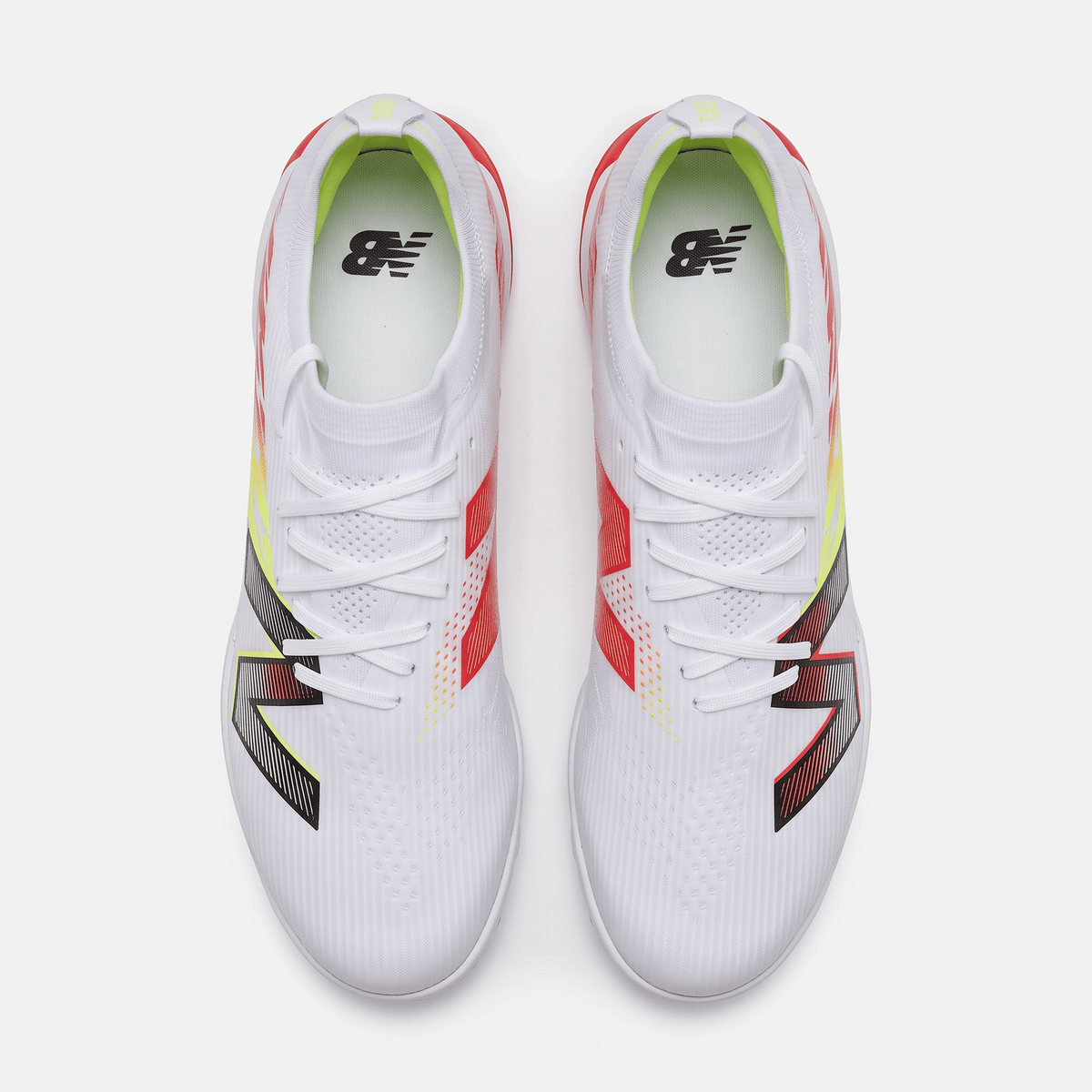 Furon V8 TF White / Energy Red / Hi-Lite Yellow / Black - Elite Boots