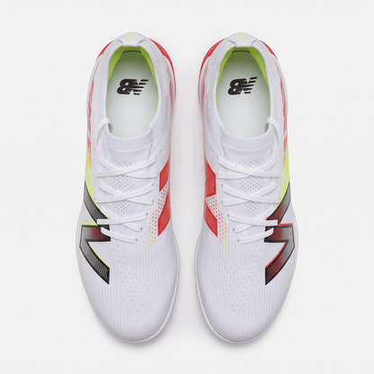 Furon V8 TF White / Energy Red / Hi-Lite Yellow / Black - Elite Boots