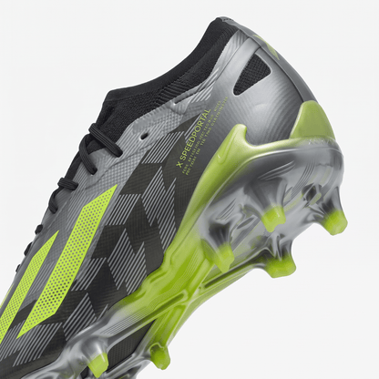 X Crazyfast FG Core Black / Charcoal / Team Solar Yellow - Elite Boots