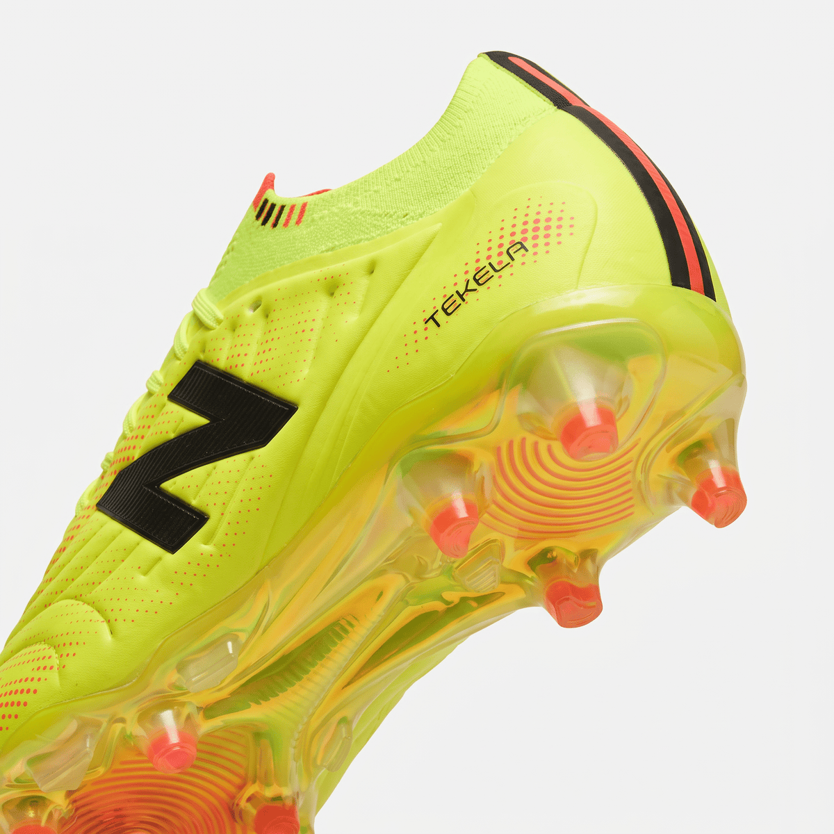 Tekela V4+ Pro FG Hi-Lite Yellow / Energy Red / Black - Elite Boots