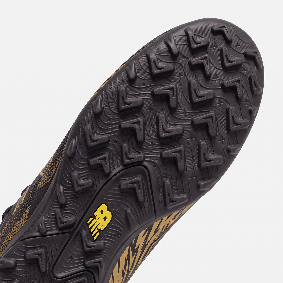 Furon V8 TF Black / Metallic Gold / White - Elite Boots
