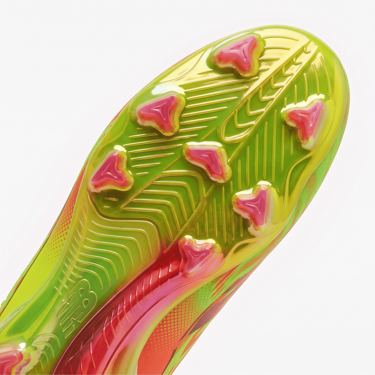 Furon V8 FG Hi-Lite Yellow / Energy Red / Black - Elite Boots
