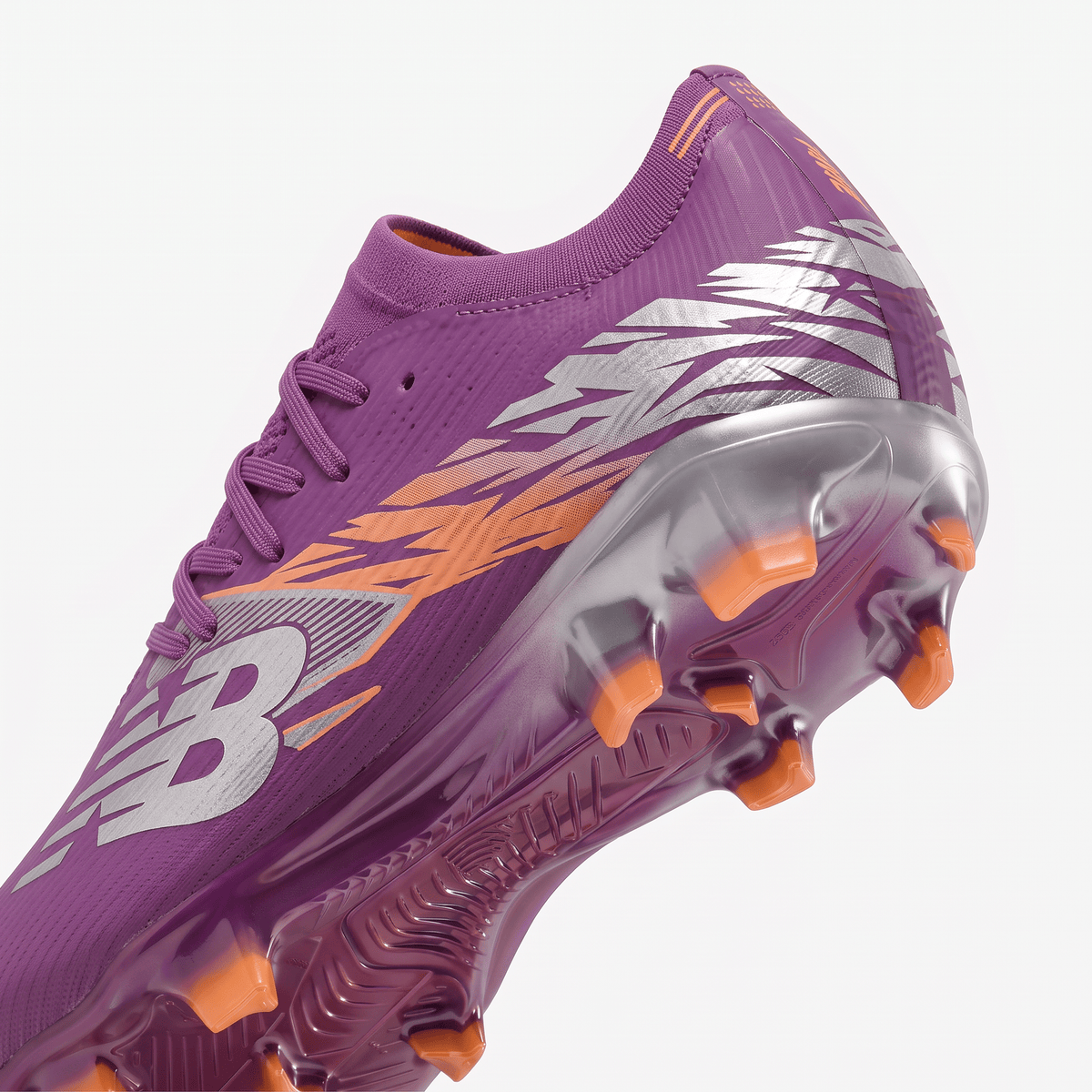 Furon V8 FG Purple / Silver / Orange / White - Elite Boots