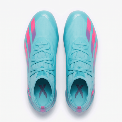 X Crazyfast.1 FG Lucid Cyan / Lucid Pink / Cloud White - Elite Boots