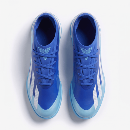 X Crazyfast TF Lucid Blue / Cloud White / Blue Burst - Elite Boots