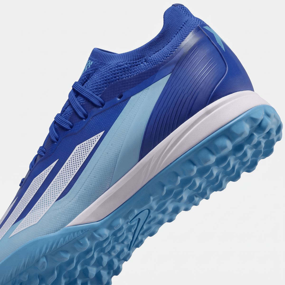 X Crazyfast TF Lucid Blue / Cloud White / Blue Burst - Elite Boots