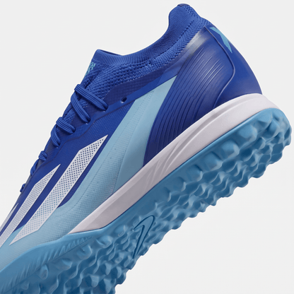 X Crazyfast TF Lucid Blue / Cloud White / Blue Burst - Elite Boots