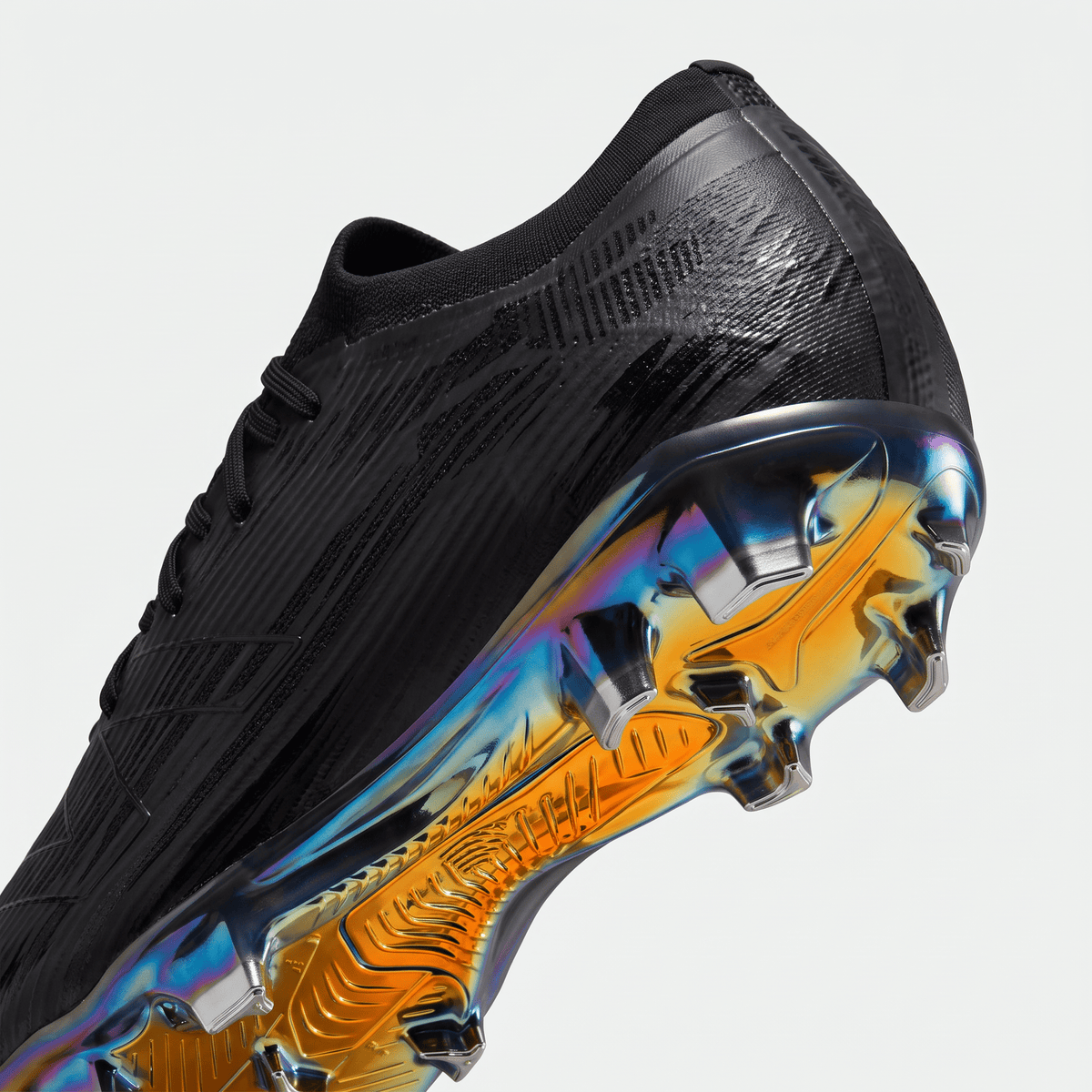 Furon V8 FG Black / Gold / Iridescent - Elite Boots